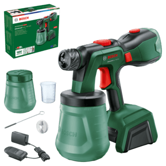 Bosch AdvancedSpray 18V-500 malingssprøyte med 1 batteri