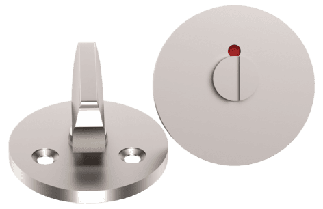 Habo F262 WC-beslag til dør, rustfritt stål