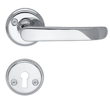 Dørhåndtak krom for innerdører, Beslagsboden