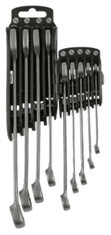 Cocraft fastnøkler, tommer, 9 deler