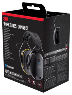 3M WorkTunes Connect hørselvern, Bluetooth