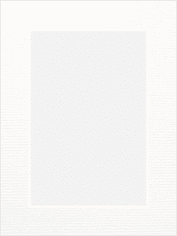 Passepartout på 15 x 20 cm, kartong