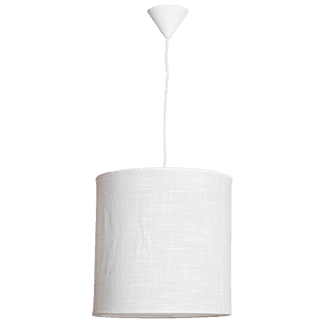 By Rydéns Florence taklampe i lin, hvit