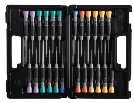 Bahco elektronikktrekkere, 24 deler