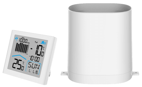 Trådløs regnmåler