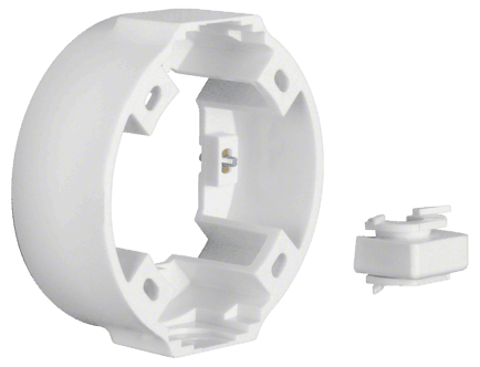 Hager serie 1930 forhøyningsramme énveis, plast