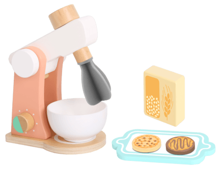 Kjøkkenmaskin i tre for barn, fra 3 år