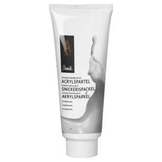 Yunik sparkelmasse for innendørs bruk, hvit, 200 ml