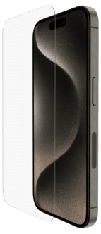Skjermbeskyttelse til iPhone 15 Pro, Belkin ScreenForce UltraGlass 2