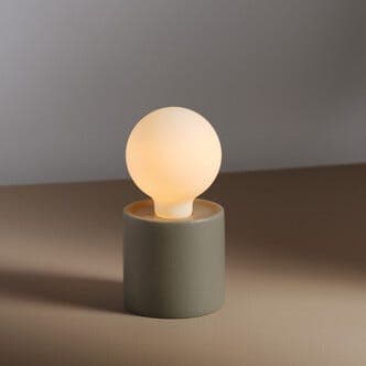 Northlight bordlampe batteridrevet med timer, 16 cm