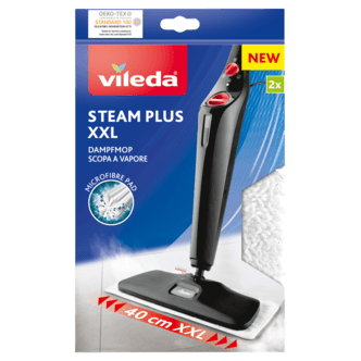 Vileda Steam XXL mopp refill, 2-pakning