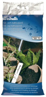 Weibulls såjord til frø, stiklinger og kaktuser, 8 liter