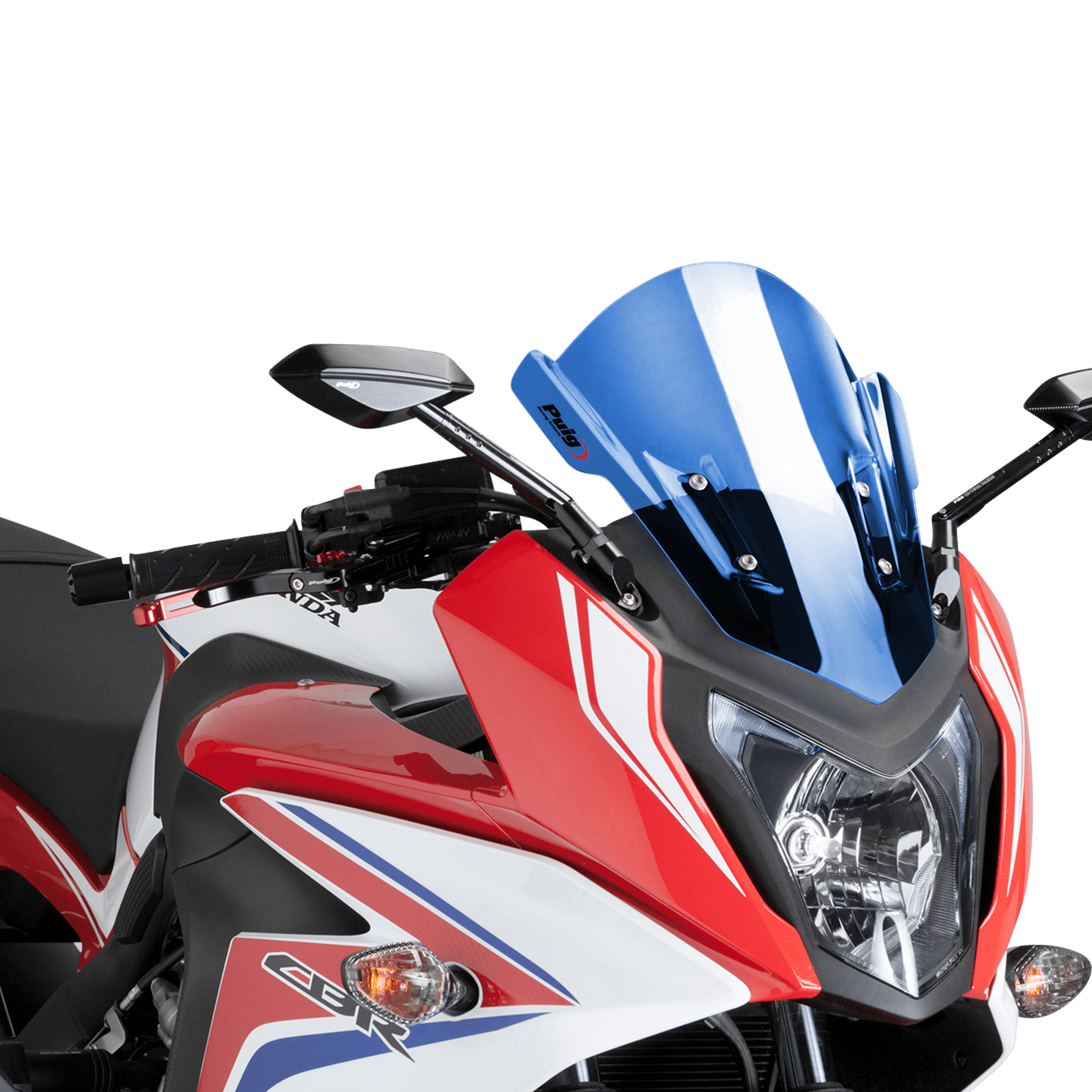 Vindskjerm Puig Racing Blå