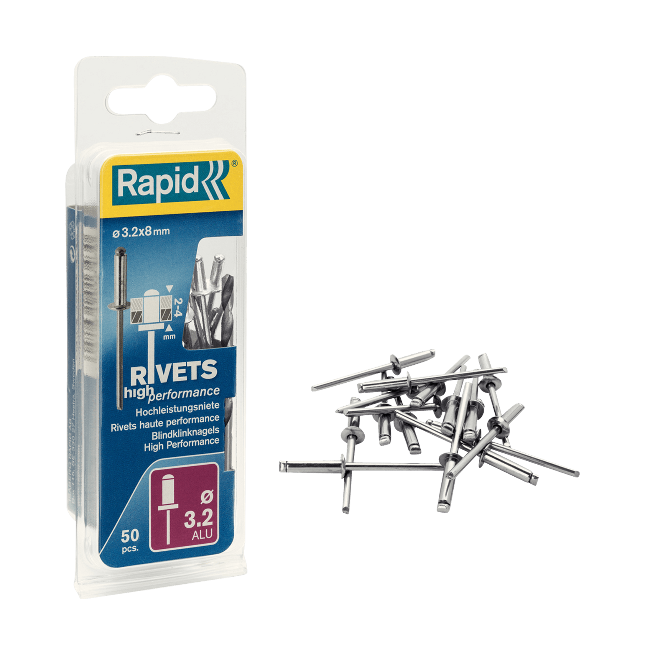 Blindnagler Rapid High Performance 50stk