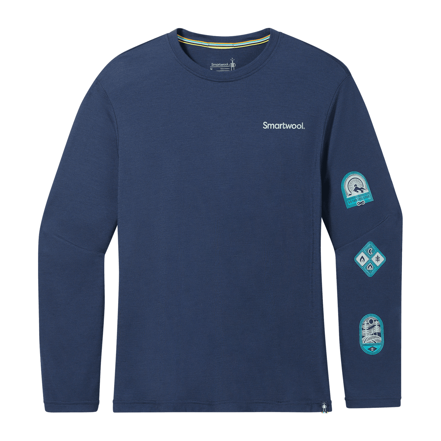 Smartwool Outdoor Patch Graphic Long Sleeve Tee Everyday