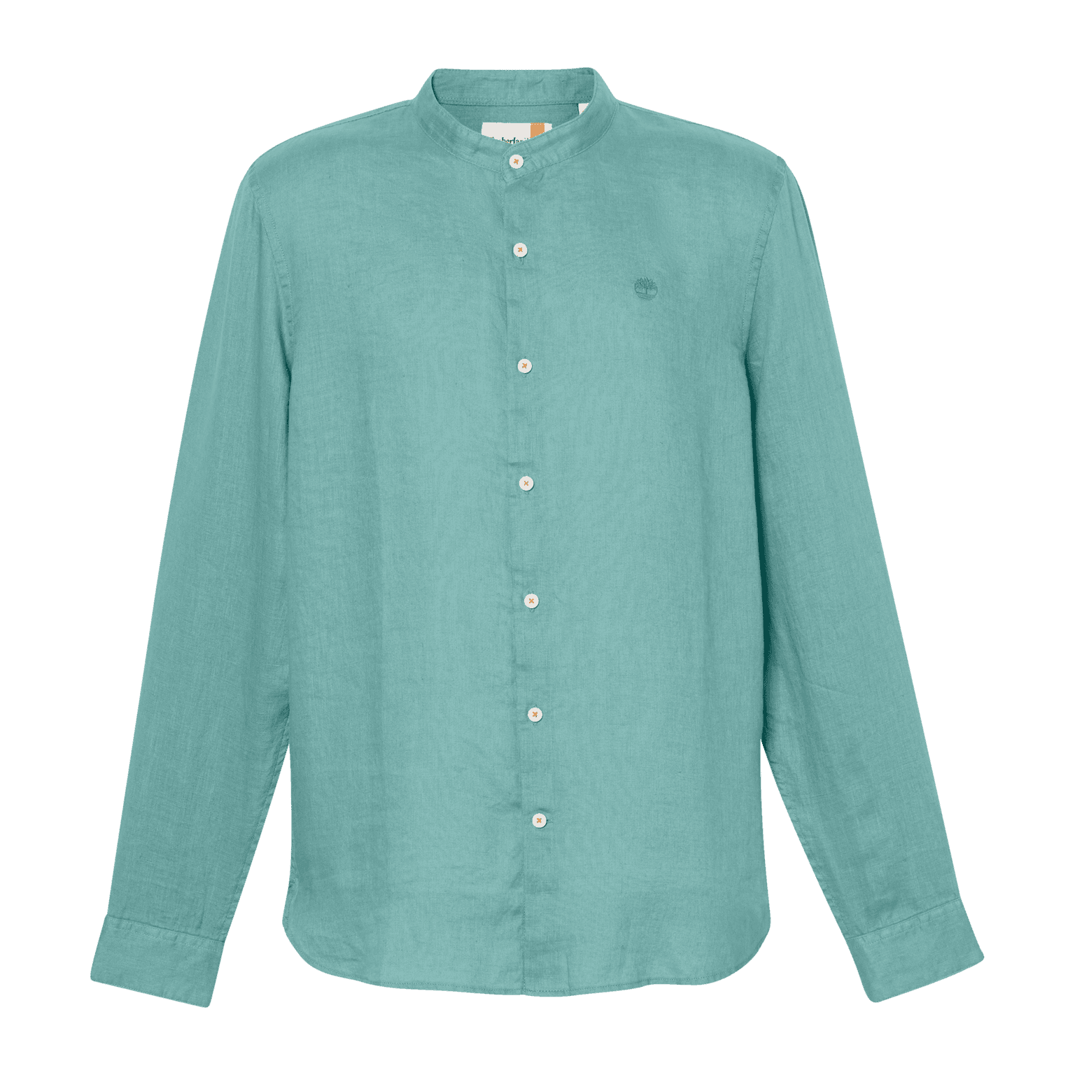 Timberland Linen Korean Collar Shi, skjorte
