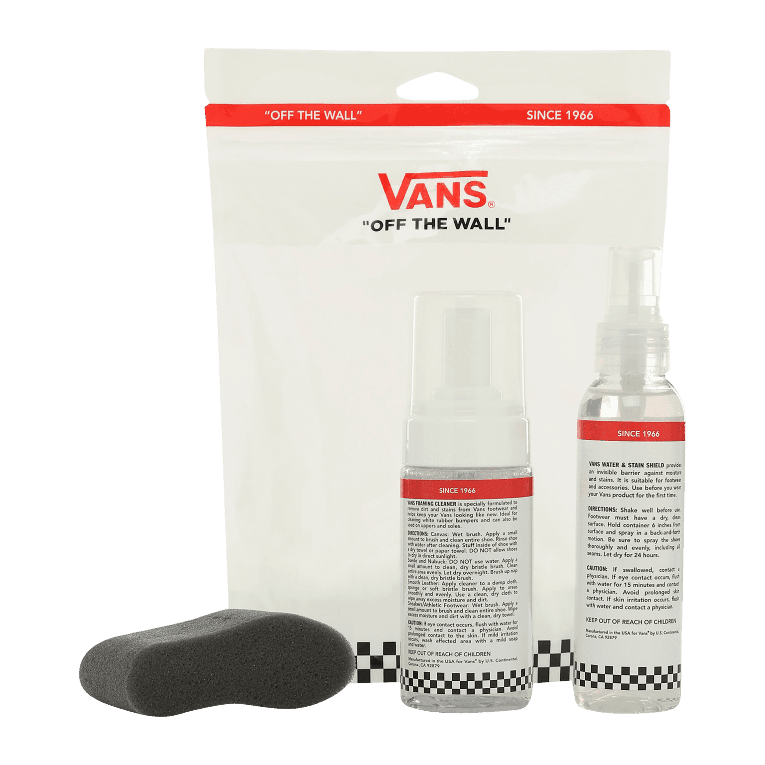 Vans Mn Shoe Care Canvas, skopleiesett
