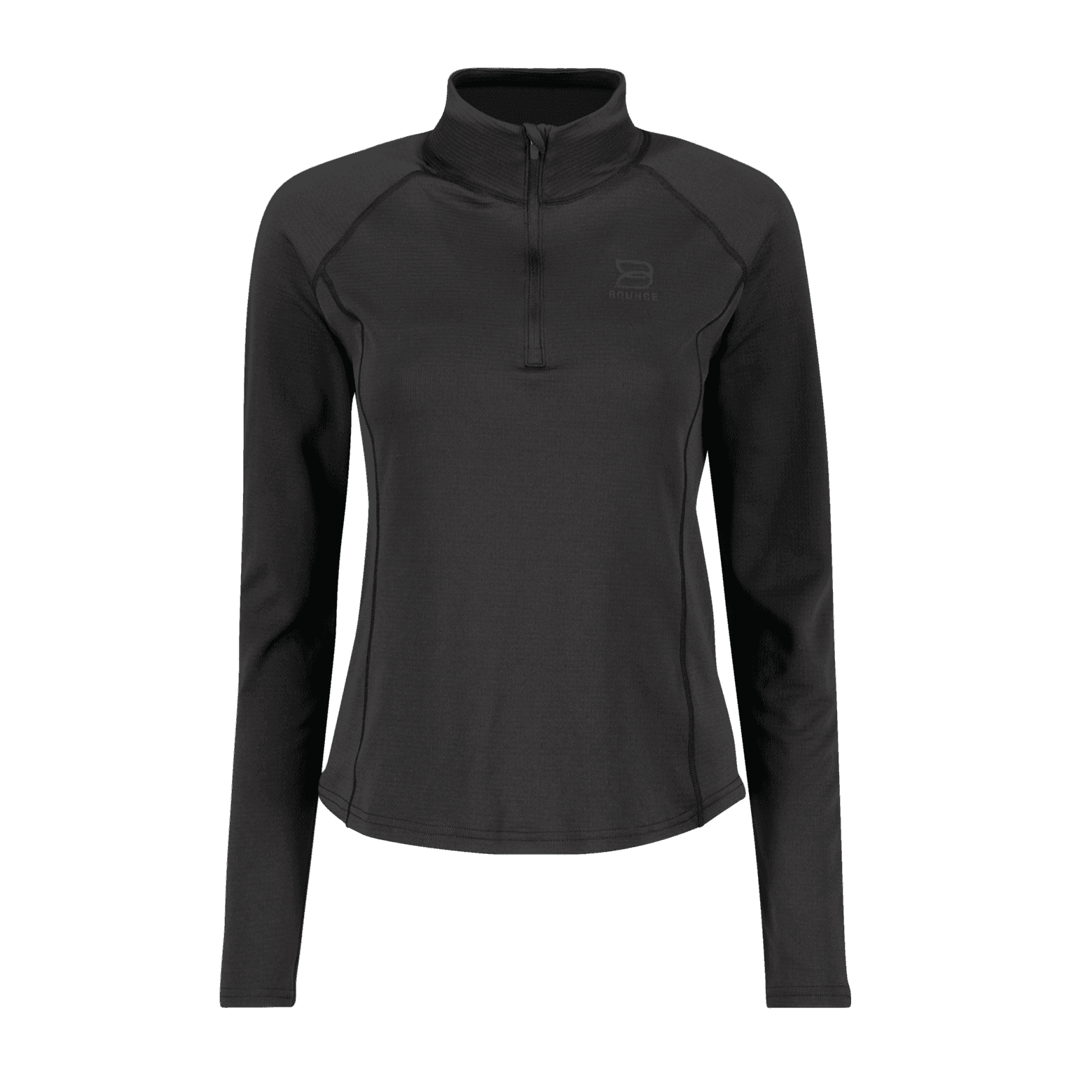 Bounce Brushed Halfzip, treningsgenser, dame