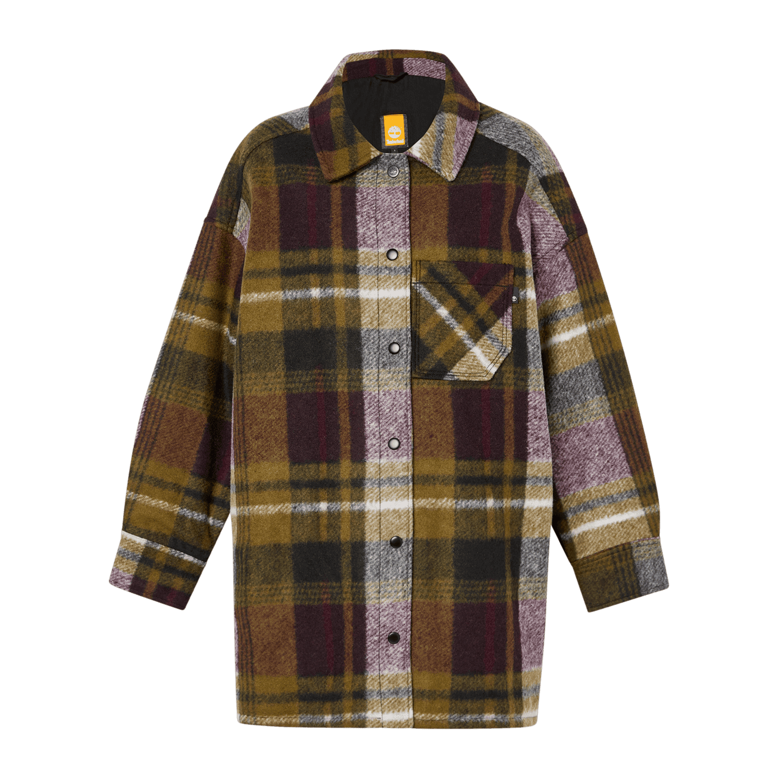 Timberland Wool Shirt Coat, skjortejakke, dame