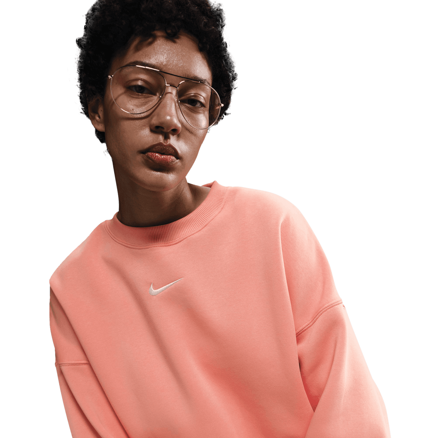 Nike Phoenix Fleece Over-Sized Crew, genser, dame