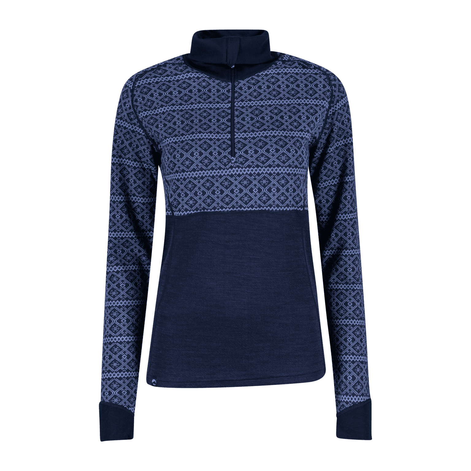 Stormberg Dalen 2-layer Wool Polo Zip, ulltrøye, dame
