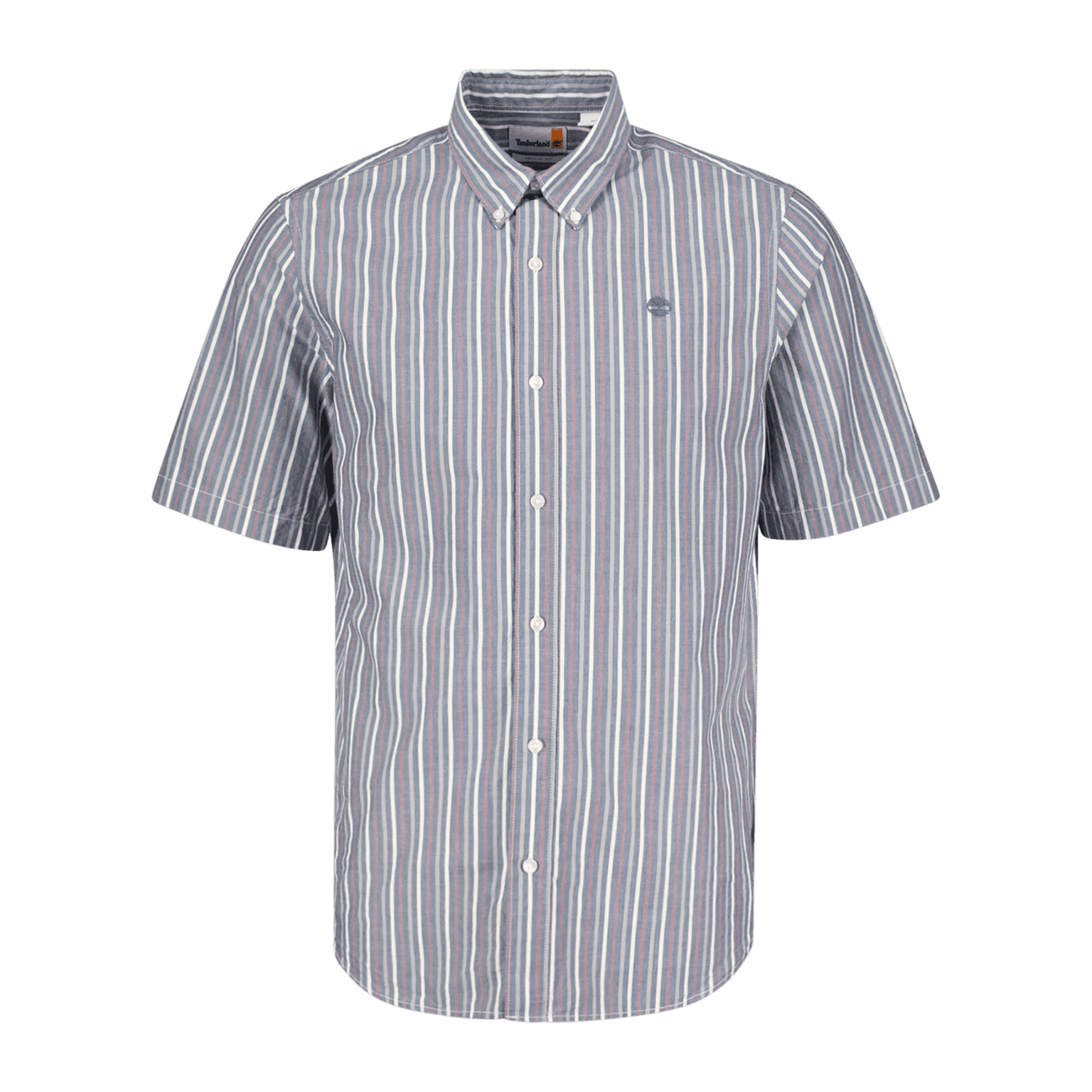 Timberland Striped Short Sleeve Shirt, skjorte