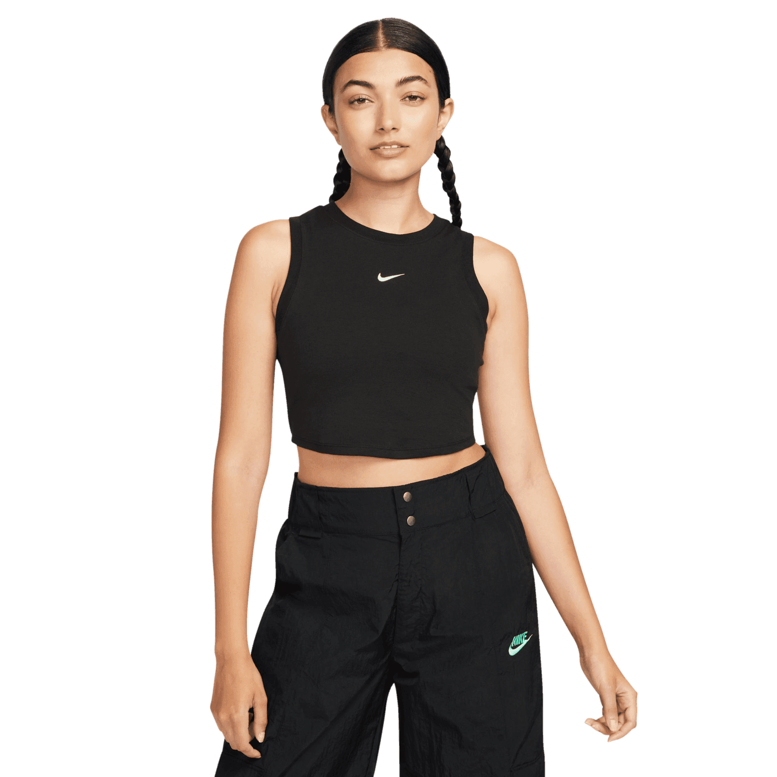 Nike Chill Knit Tight Cropped Tank Top, singlet, dame