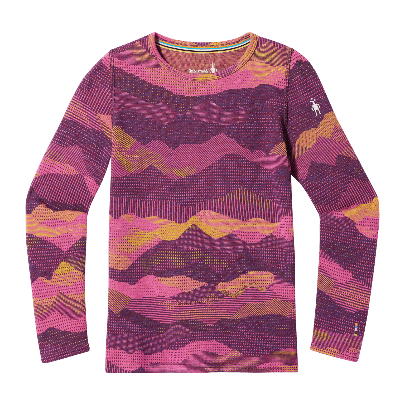 Smartwool Merino Base Layer Top, ullundertøy, barn