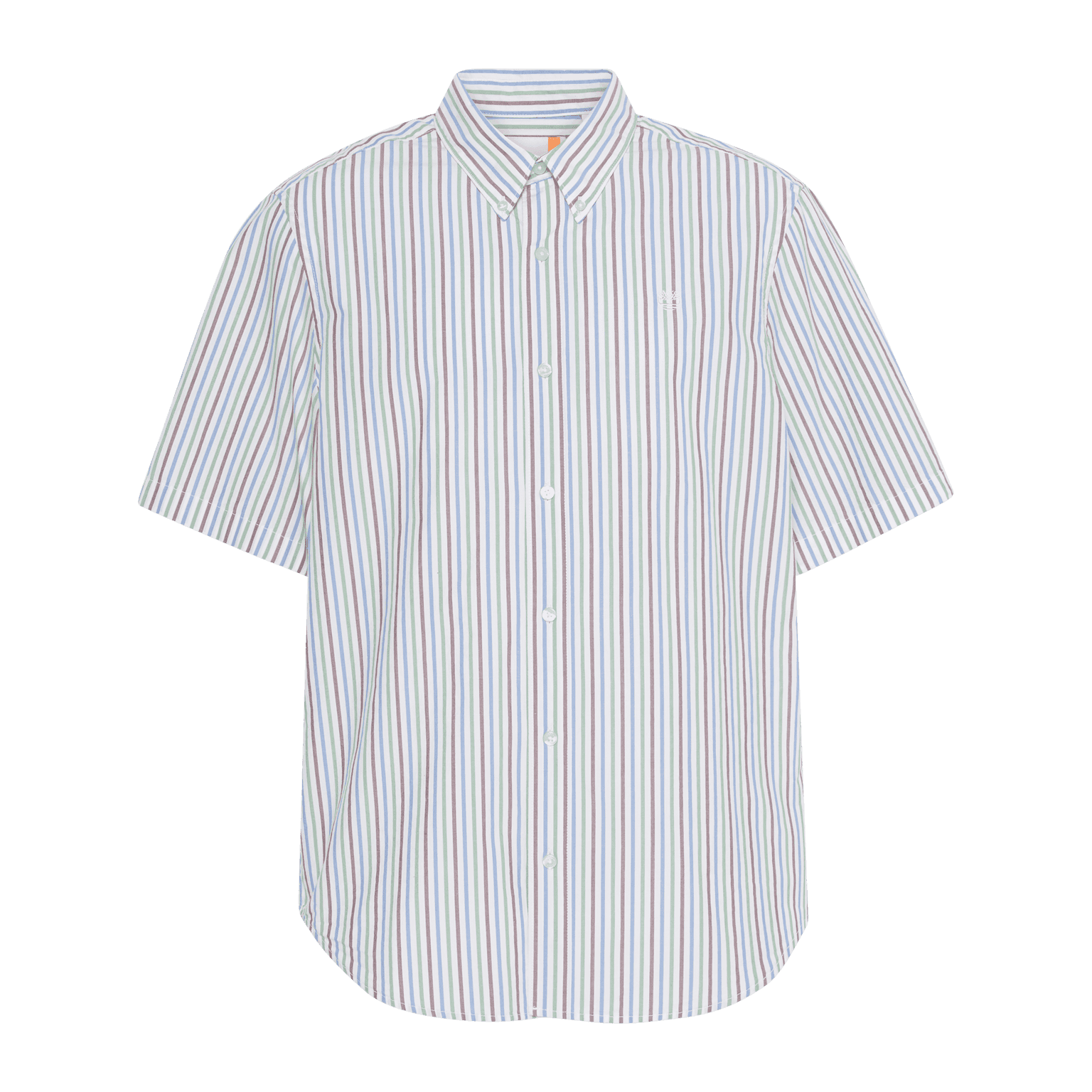 Timberland Striped Short Sleeve Shirt, skjorte