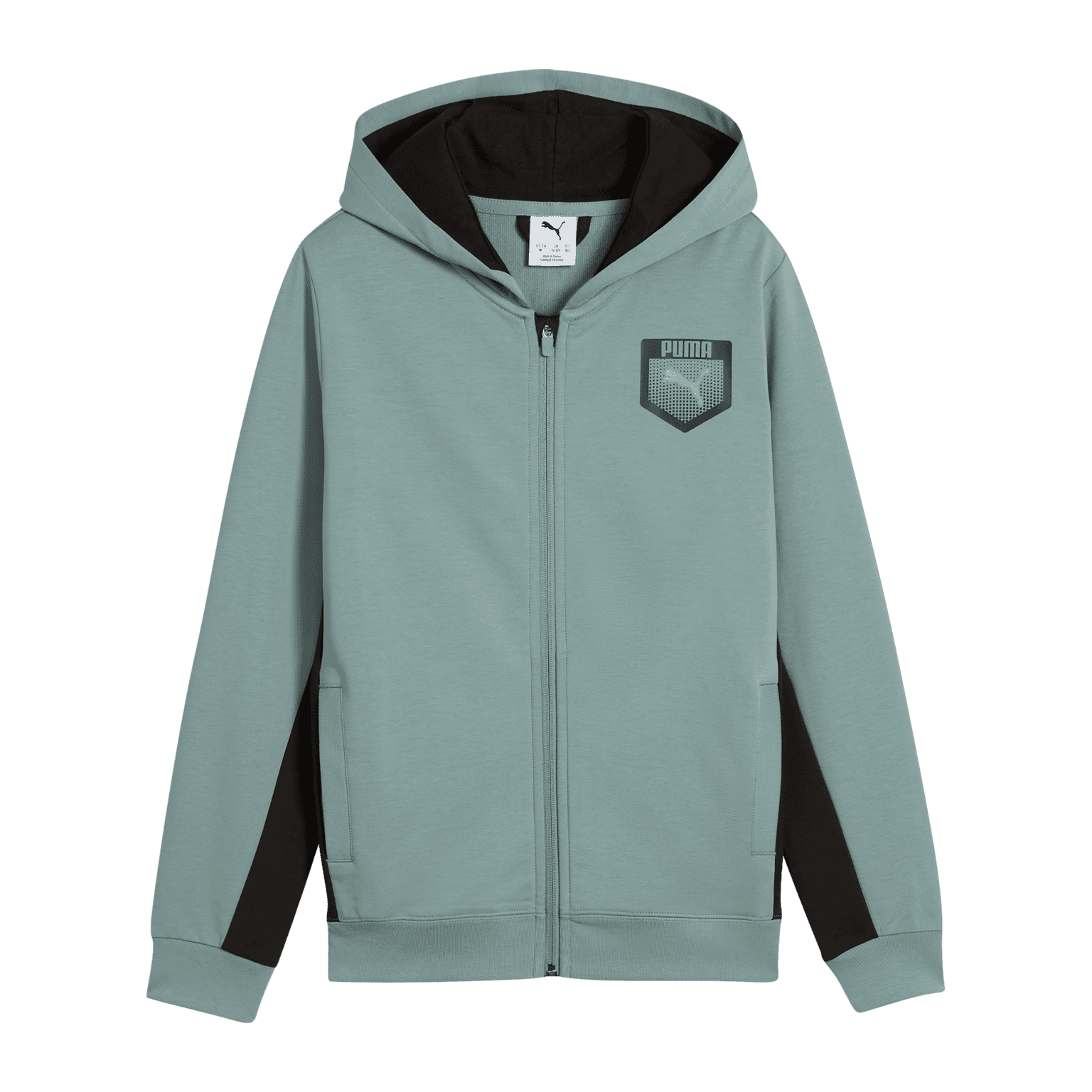 Puma Active Sports Graphic Hoodie Full-Zip, hettejakke