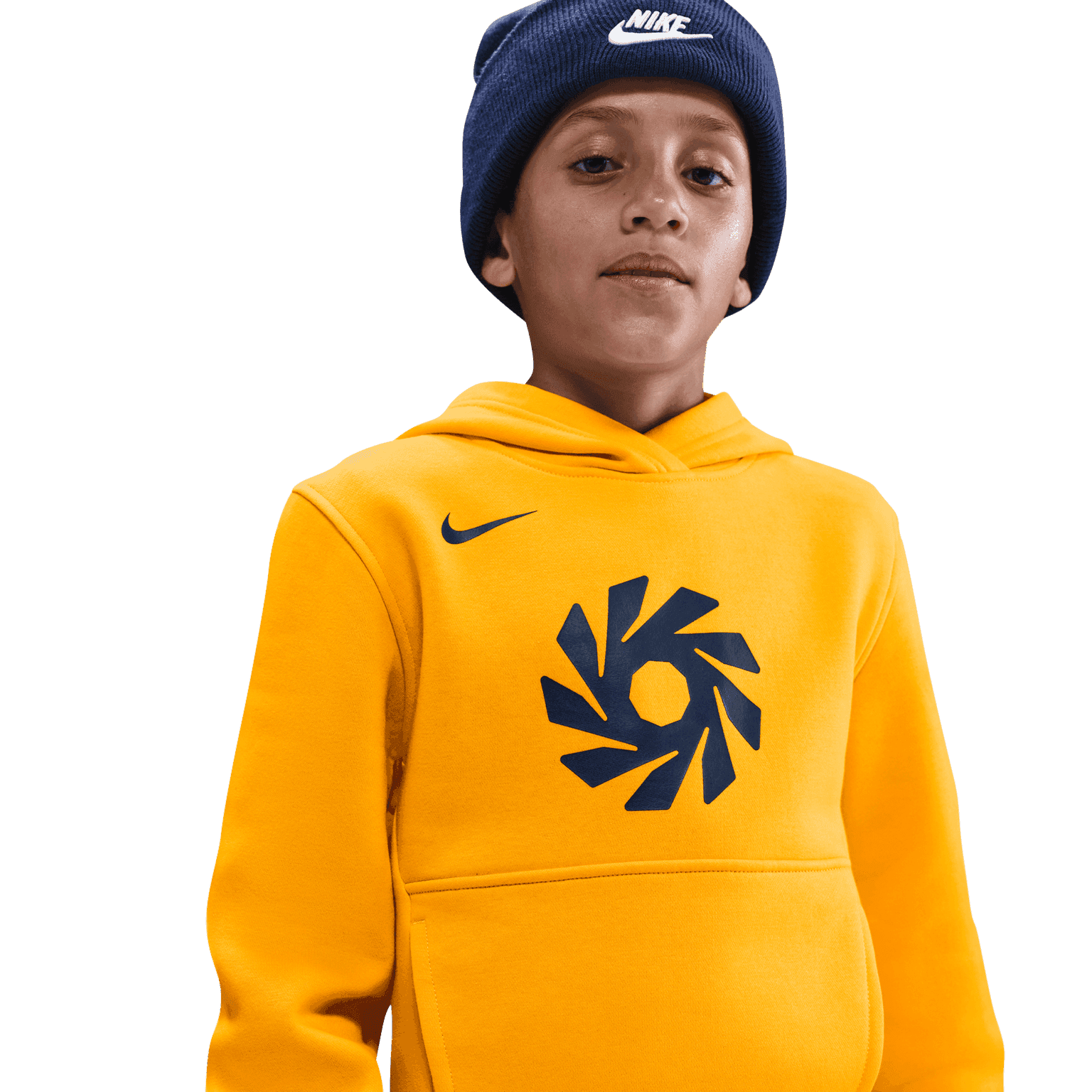 Nike Erling Haaland Club Fleece Hoodie, hettegenser, barn