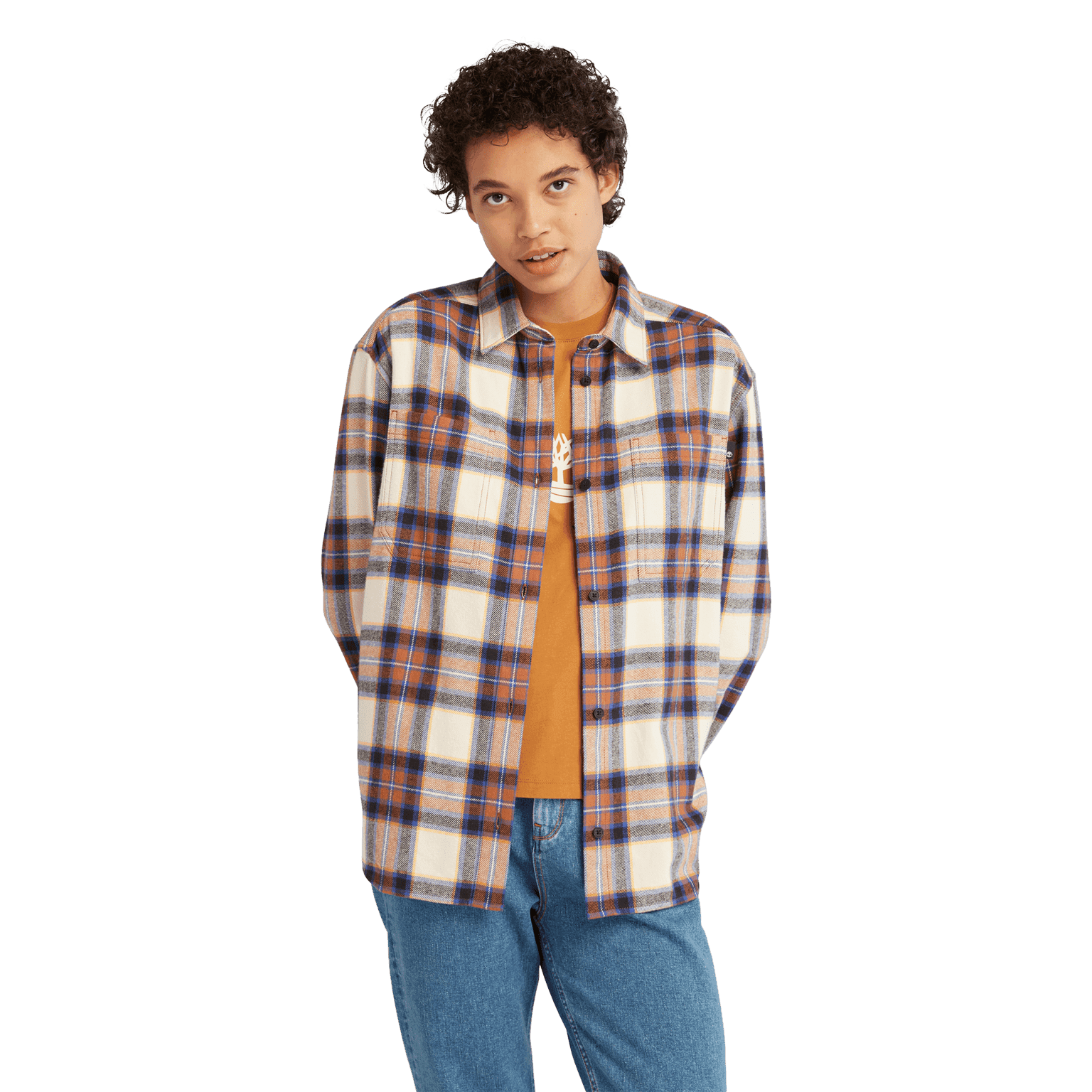 Timberland Flannel Overshirt, jakke, dame