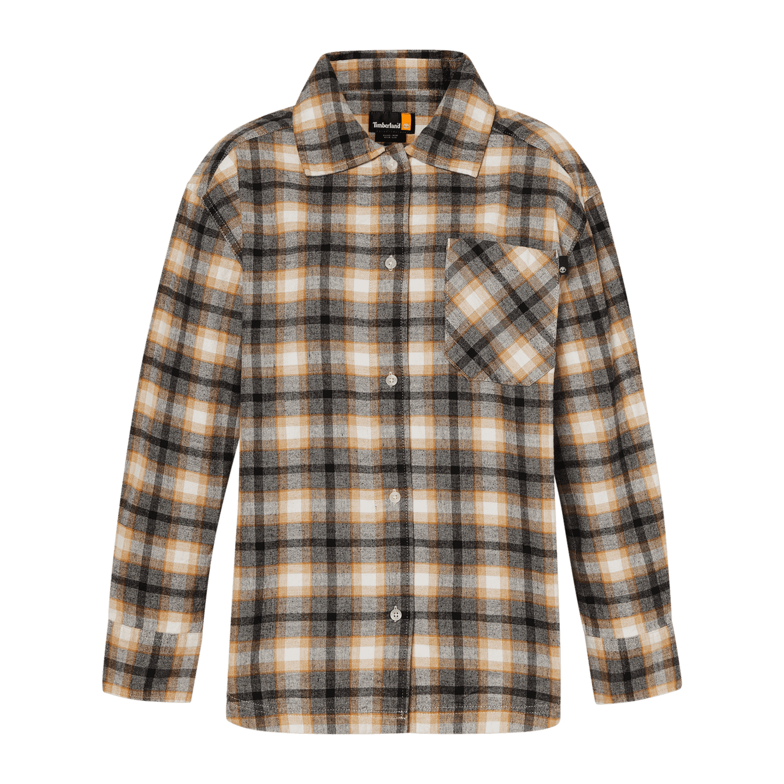 Timberland Plaid Flannel Overshirt, jakke, dame