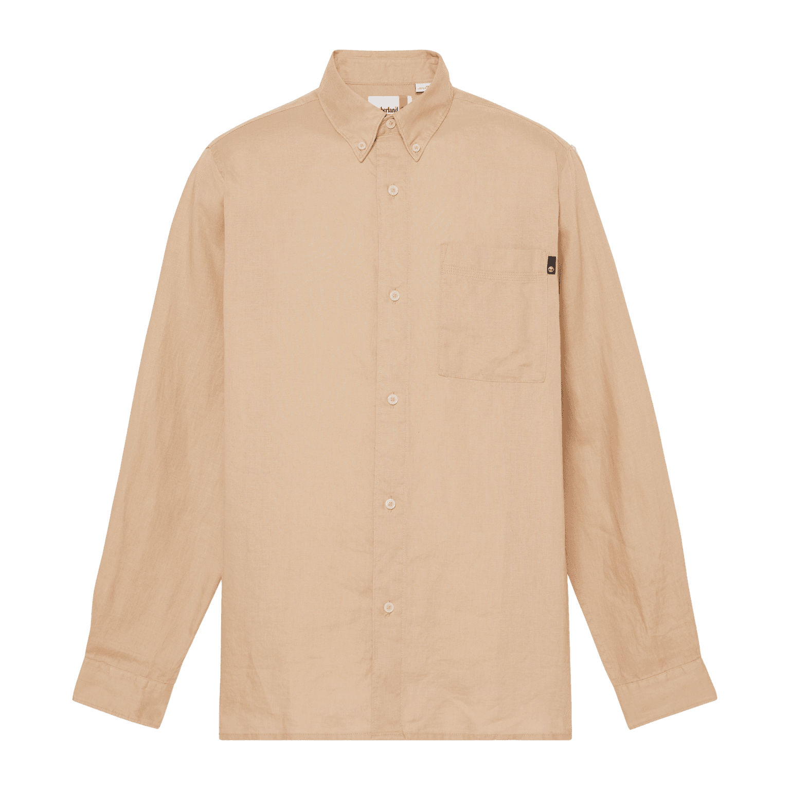 Timberland Linen Chest Pocket Shirt, skjorte