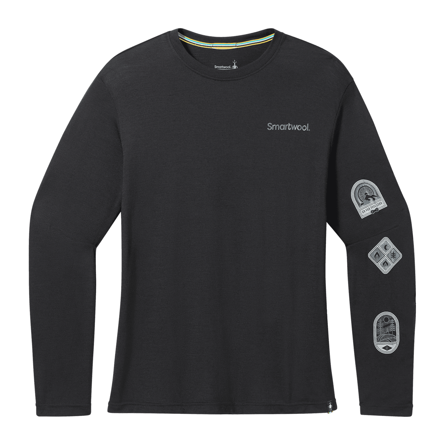 Smartwool Outdoor Patch Graphic Long Sleeve Tee Everyday