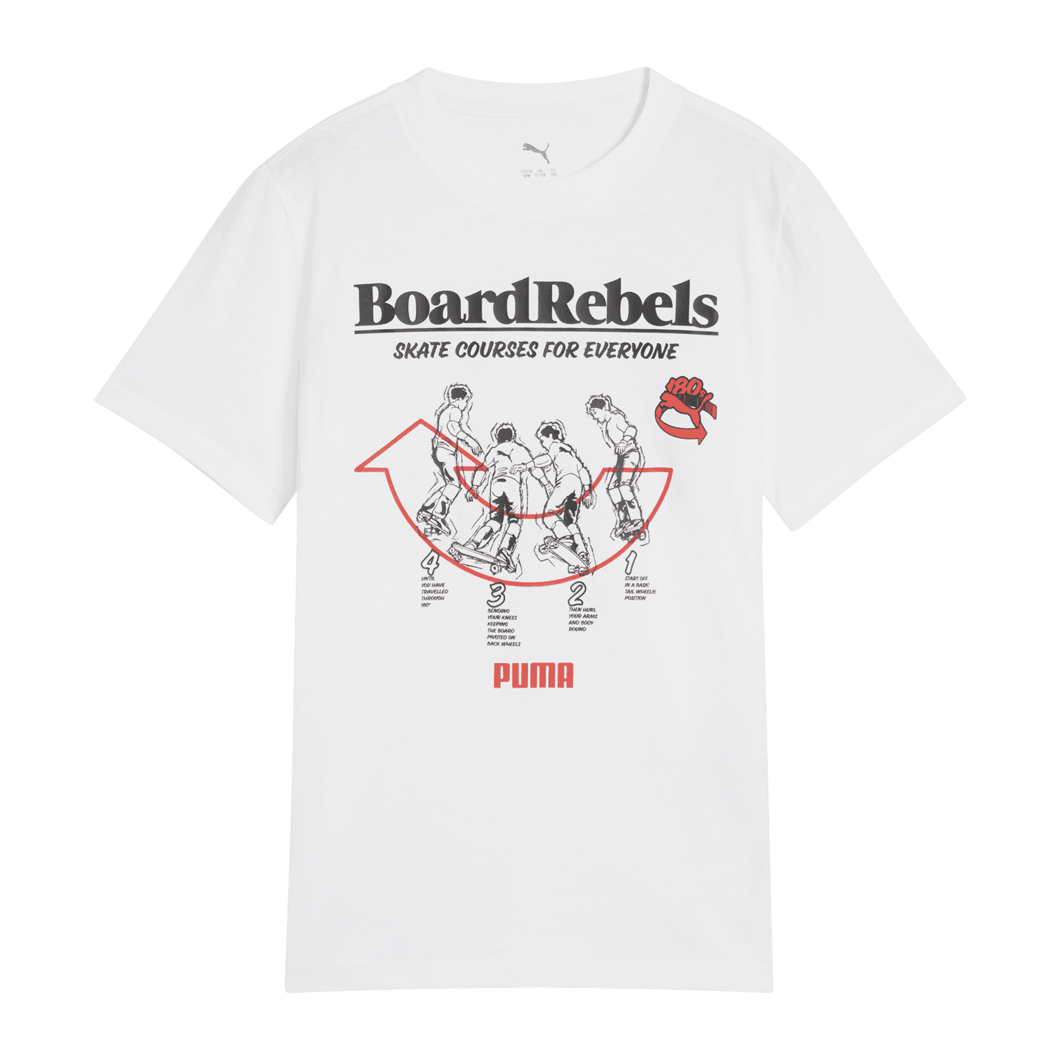 Puma MID90S Graphic Tee, t-skjorte, barn