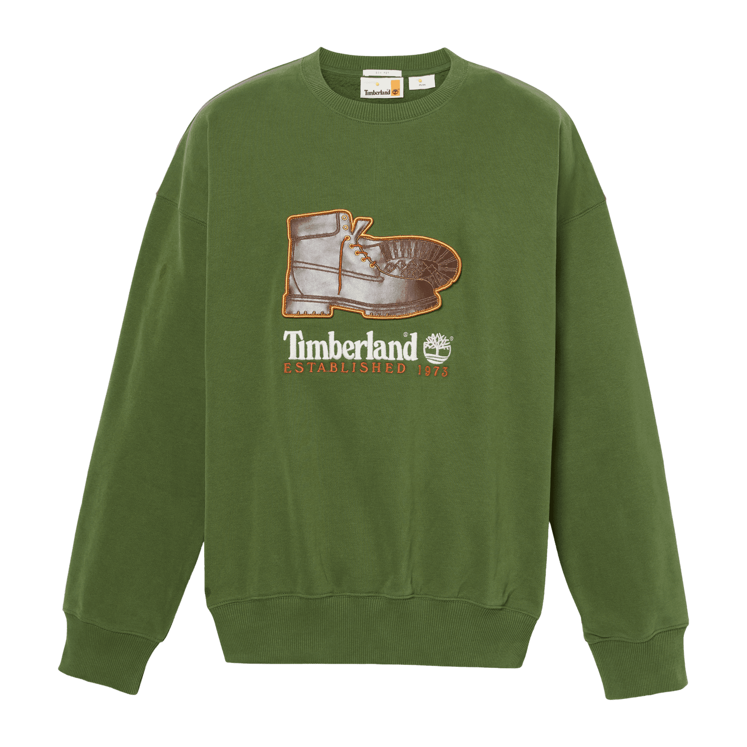 Timberland New Box Fit Badge Crew, genser, unisex