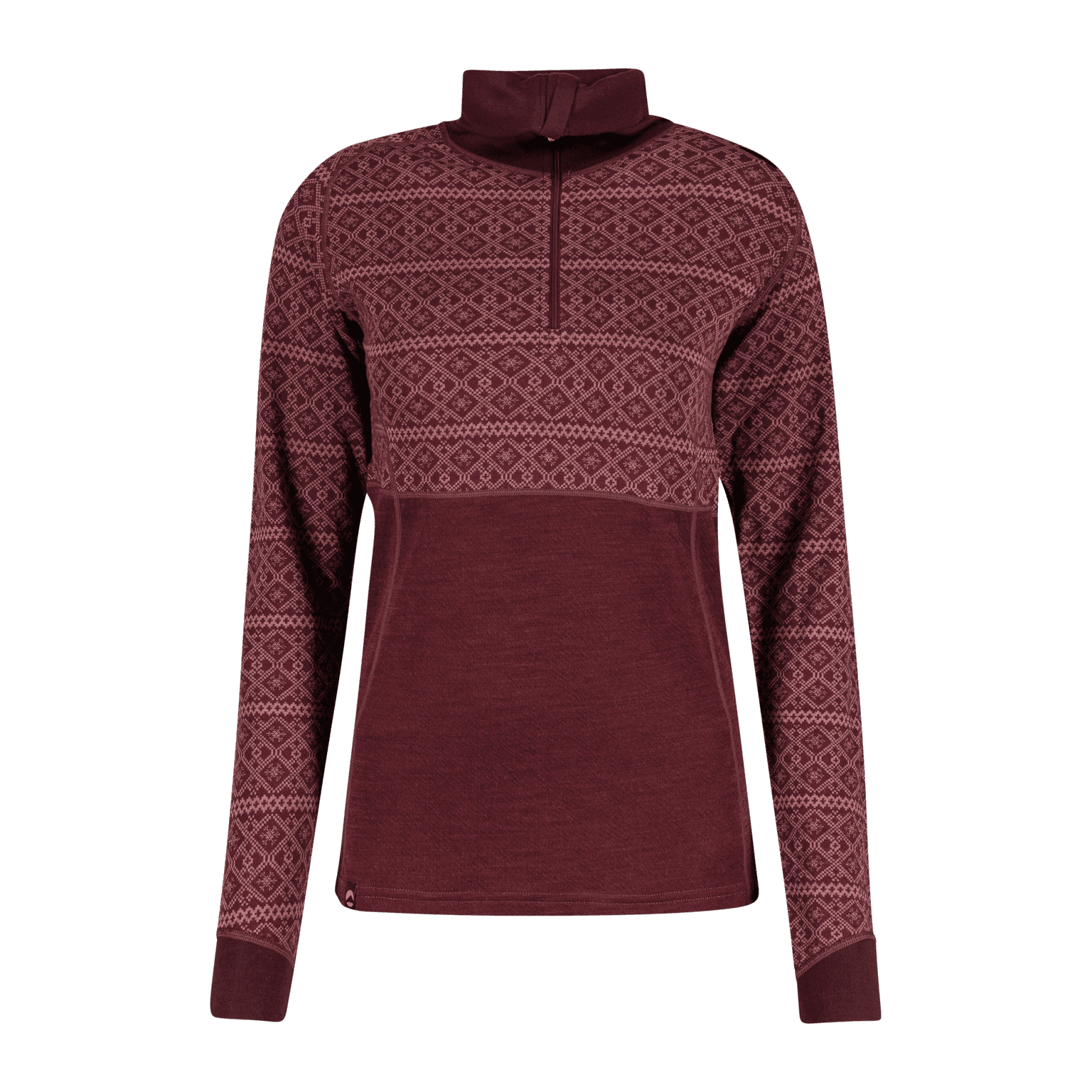 Stormberg Dalen 2-layer Wool Polo Zip, ulltrøye, dame