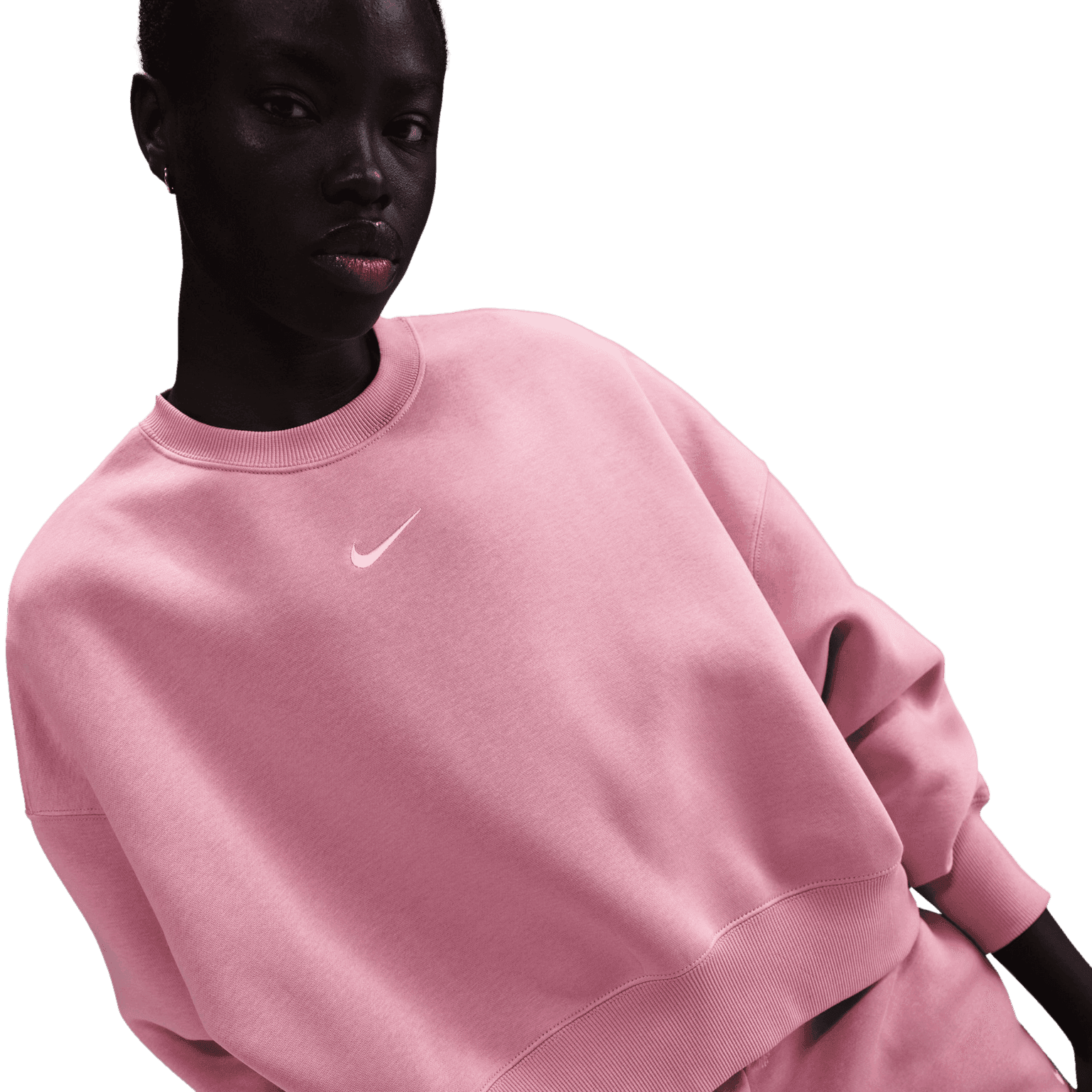 Nike Phoenix Fleece Over-Sized Crew, genser, dame