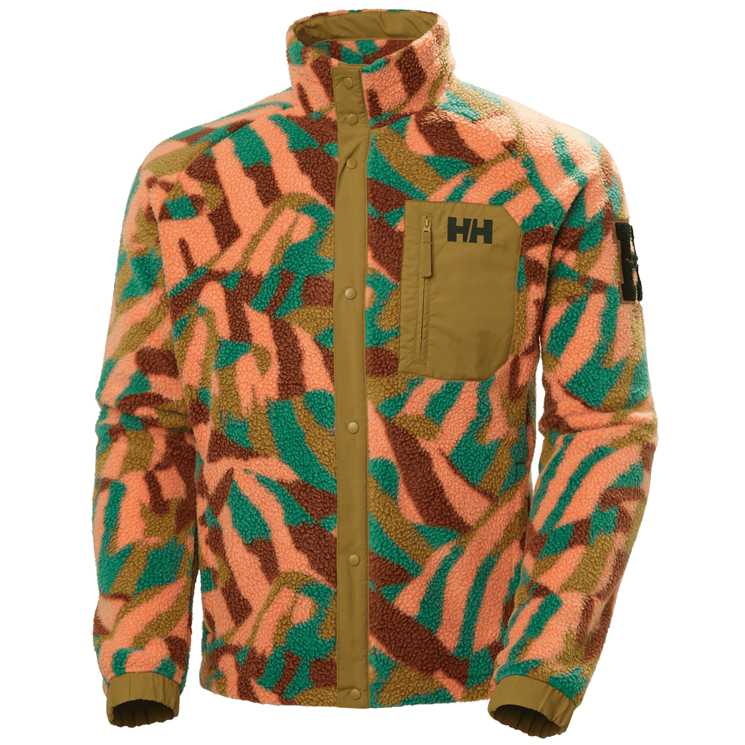 Helly Hansen Panorama Printed Pile Snap, fleecejakke
