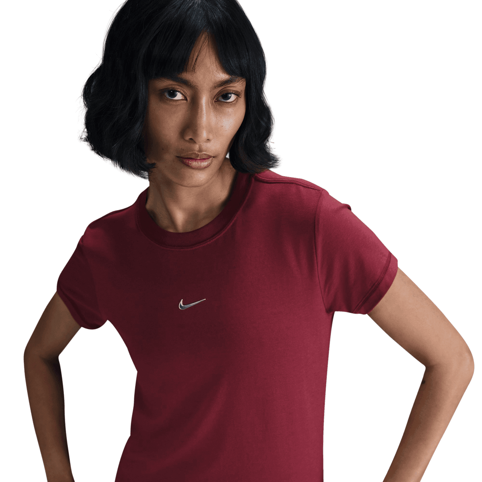 Nike Chill Cropped T-Shirt, t-skjorte, dame