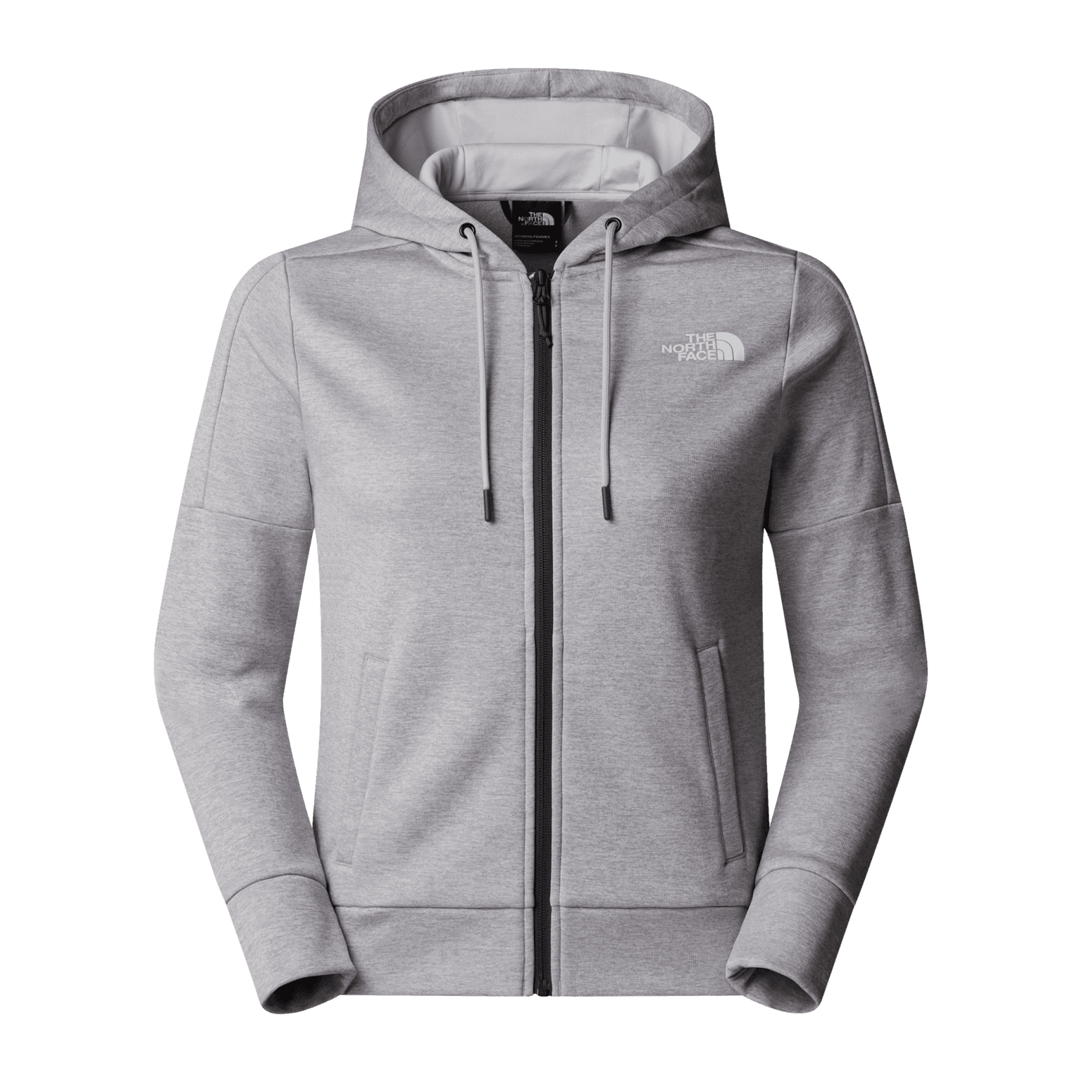 The North Face Reaxion Fleece F/Z Hoodie, hettejakke, dame