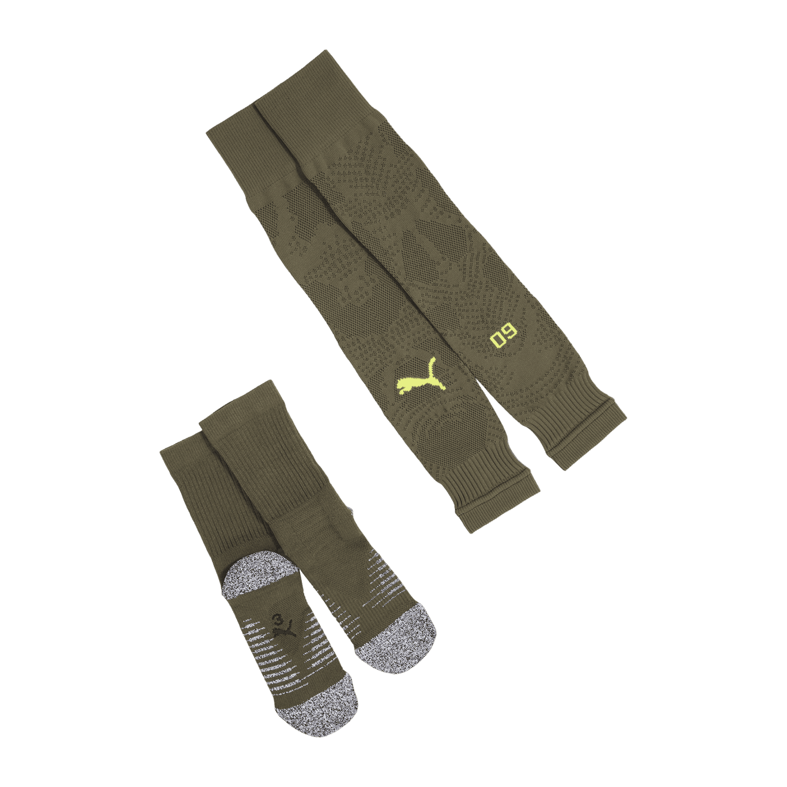 Puma Team BVB GK Graphic Socks, fotballstrømpe, unisex