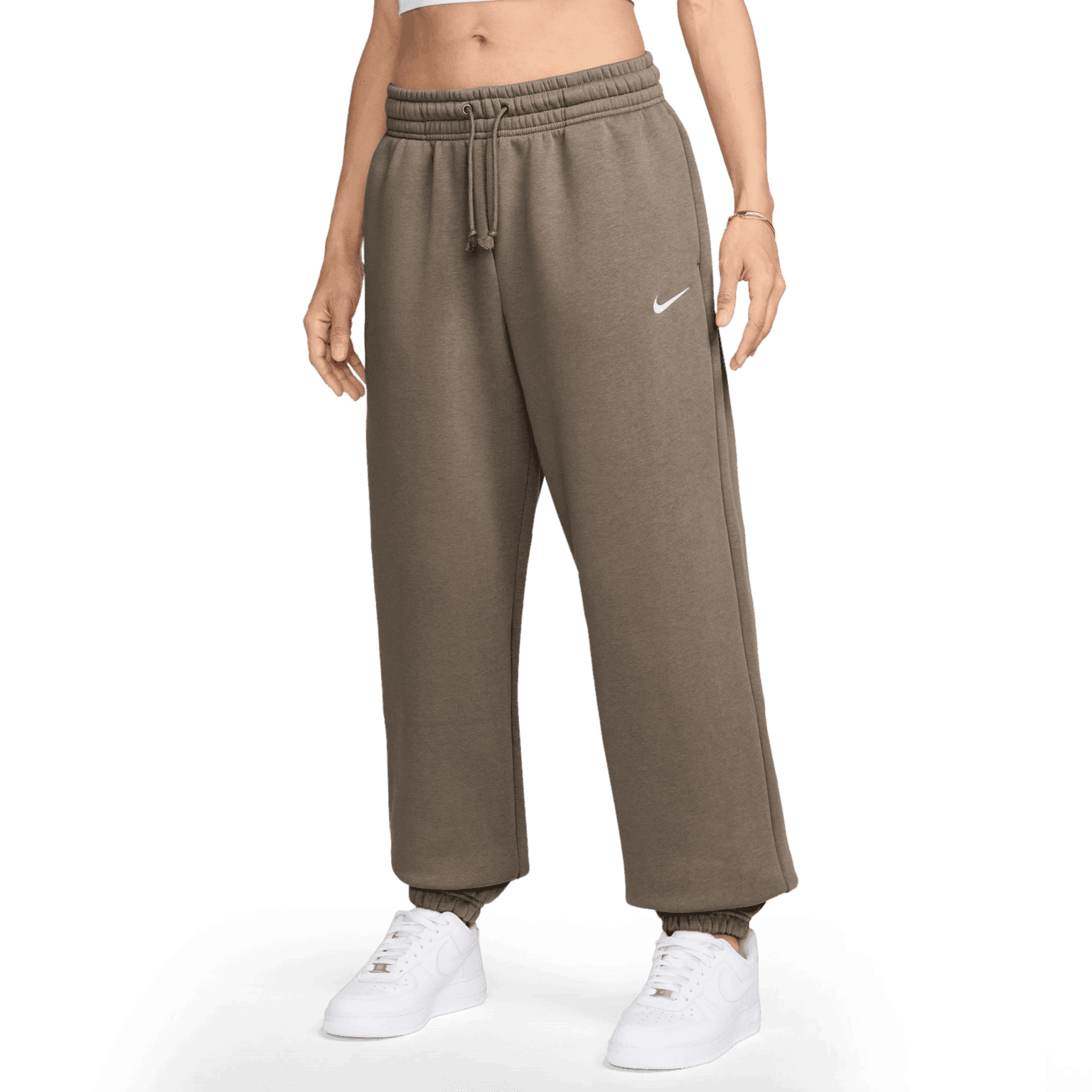 Nike Phoenix Fleece High-Waisted Oversized pant, bukse, dame