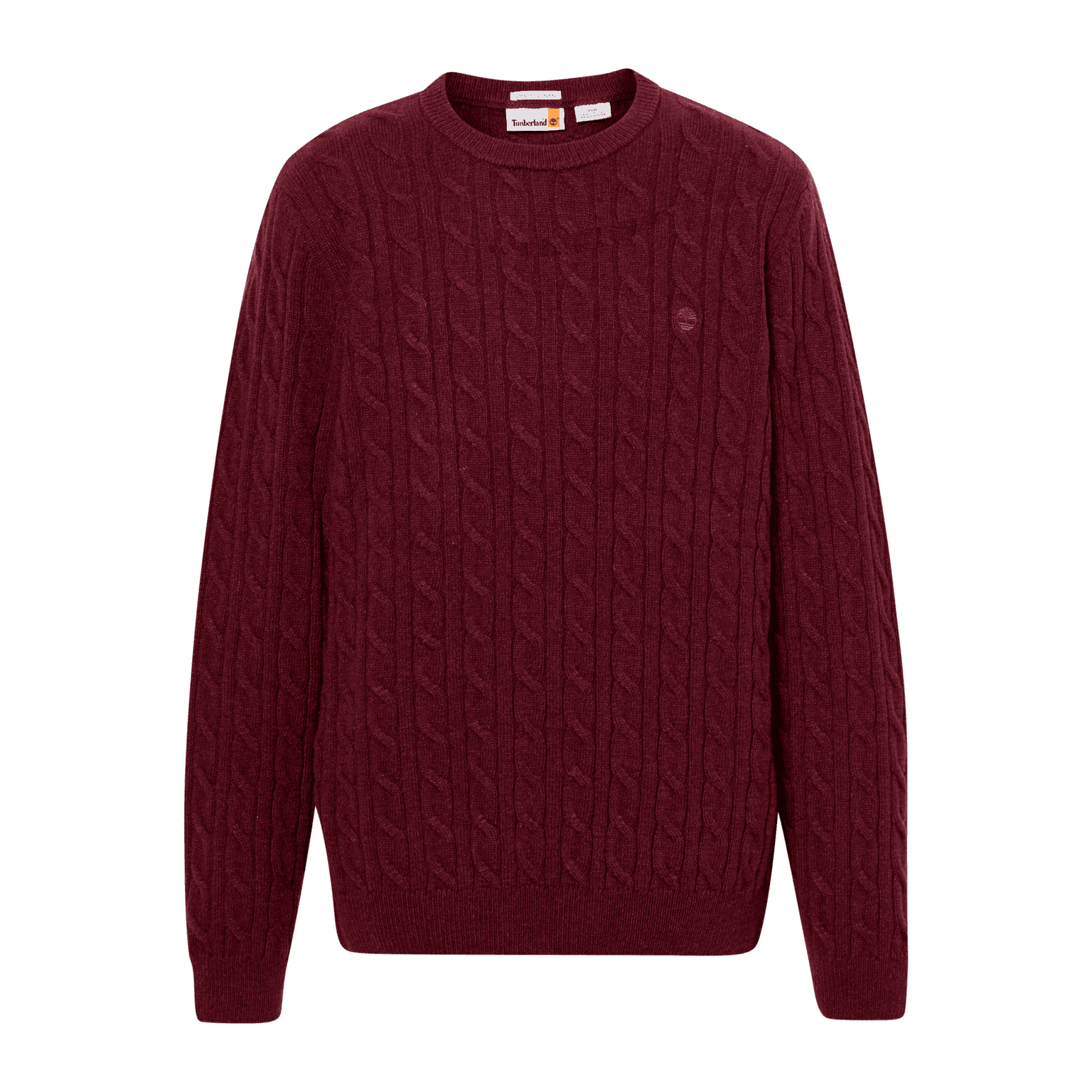 Timberland Cable Crew Neck Sweater, bomullsgenser, herre
