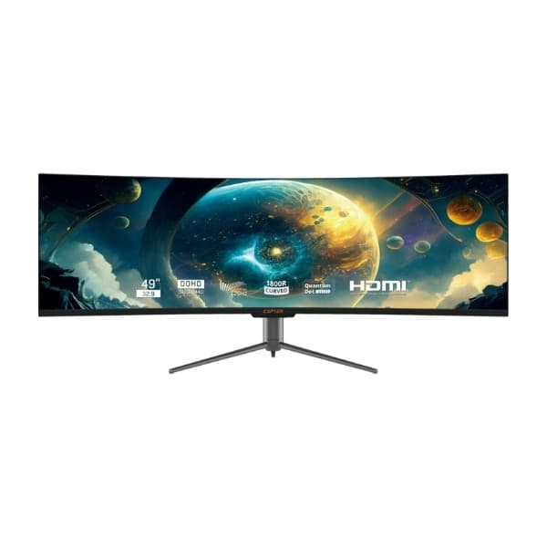 Cepter Atilius 49" DQHD-gamingskjerm (Byttet innen 60 dager - produktet er brukt)