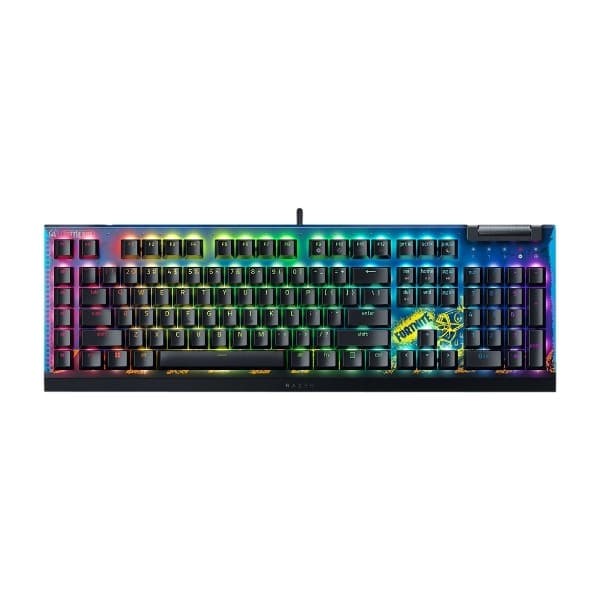 Razer BlackWidow V4 X Fortnite gamingtastatur - Razer Yellow Switch (Mangler embalasje)