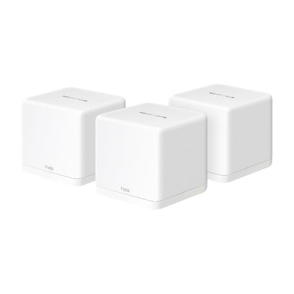 MERCUSYS Halo H1500X Wi-Fi 6 mesh-system (3-pakk) (åpent kjøp under 60 dager. pent, alt medfølger)