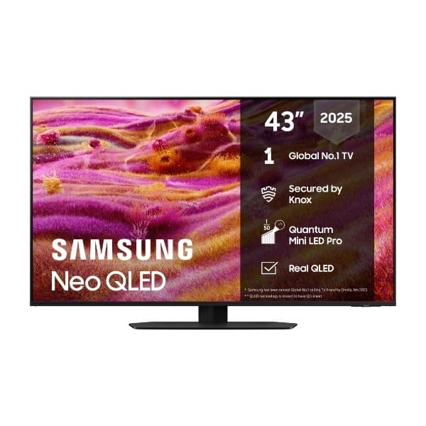 Samsung 43" QN90F Neo QLED 4K Mini LED Smart TV (2025) (Returnert innen 60 dager - Produktet er i orden)