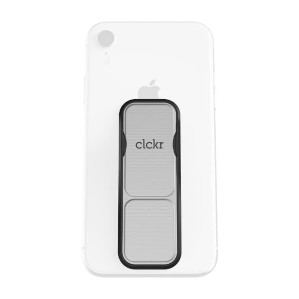 Clckr Universal Gripebånd S metallic, sølv